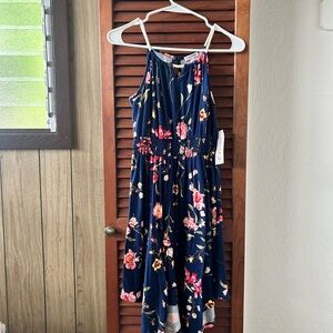 Floral Halter Dress